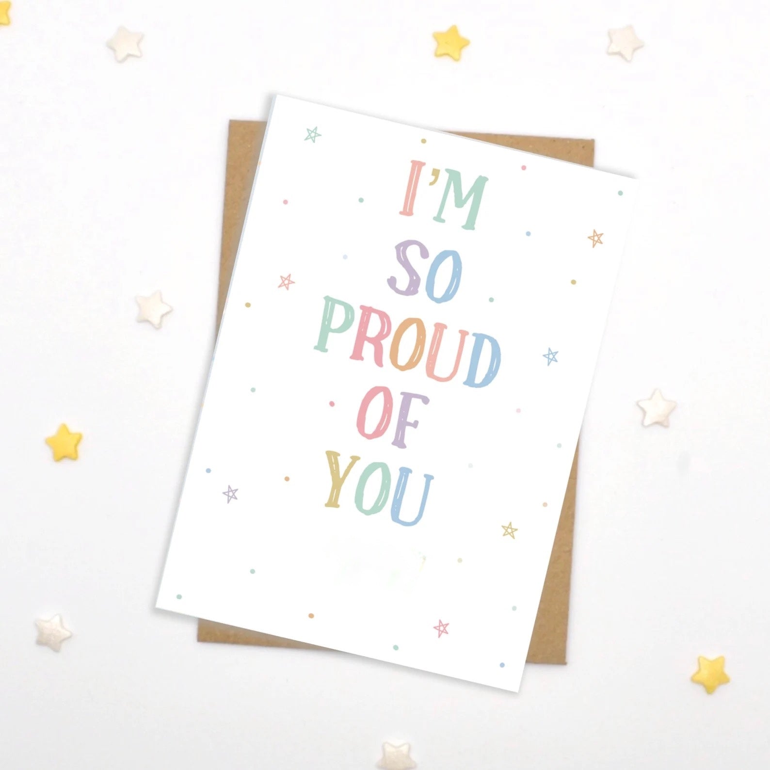 Proud of You Card - Scribble & Print Co_Just Makers