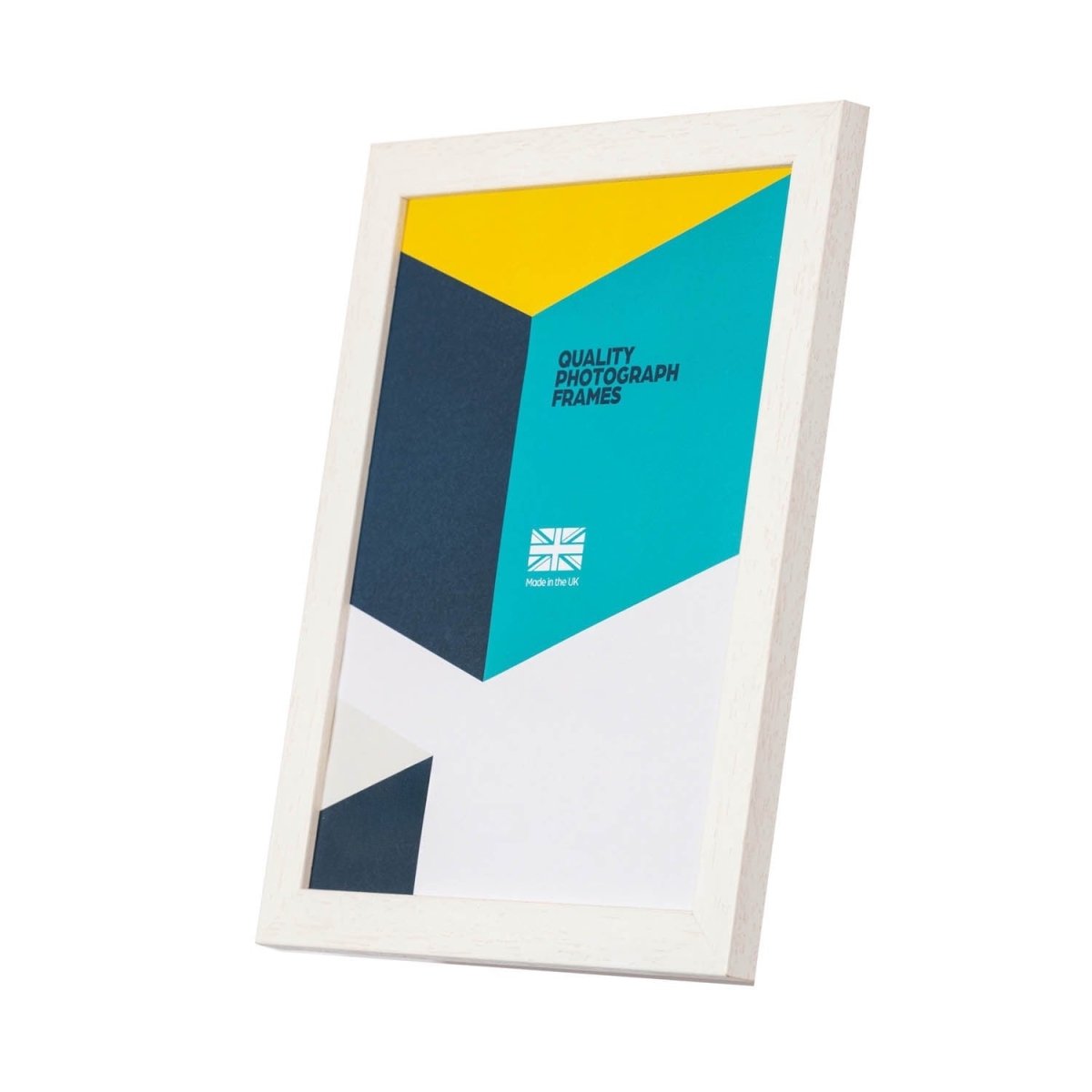 Quality White Wooden Frame A4 - Just Makers Frames