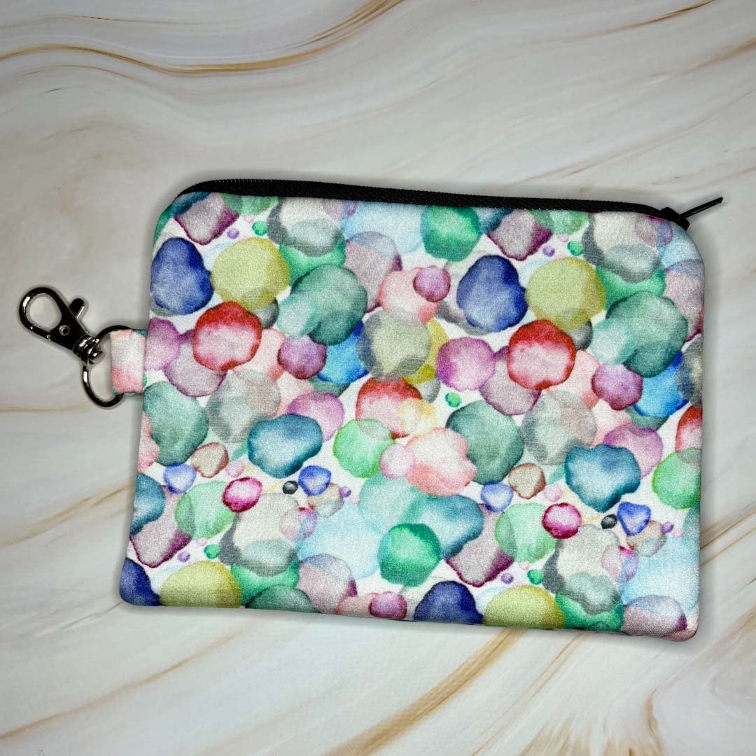 Rainbow Bubbles Silk Pouch - Pattern Passion - Just Makers Pattern Passion