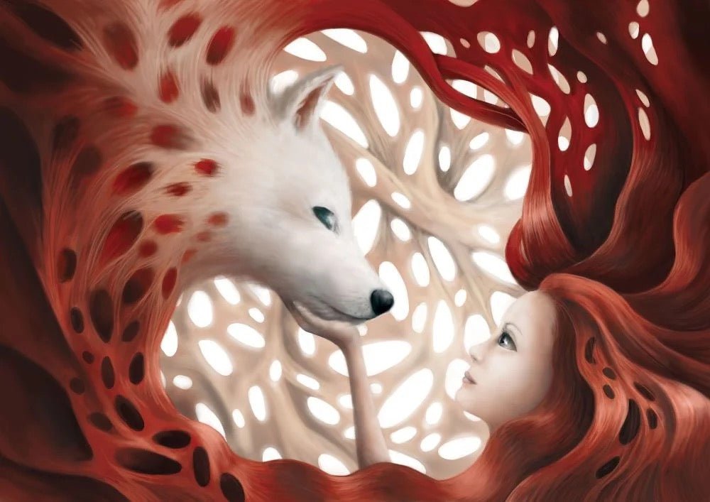 Red Greeting Card Demelsa Haughton - Just Makers Demelsa Haughton Illustration