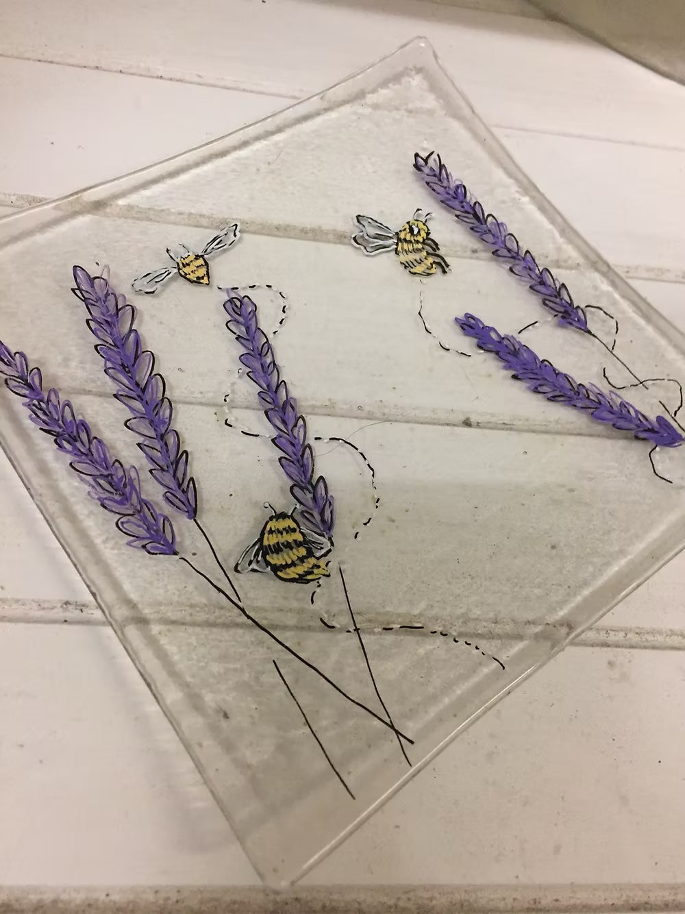 Recurrant Glass platter