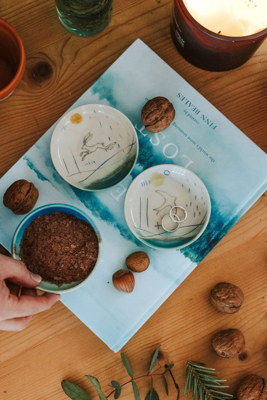Ring Dish - Swift - Lorna Gilbert Ceramics_Just Makers