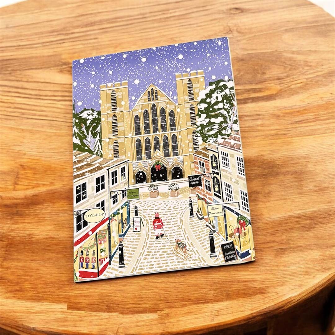 Ripon Cathedral, North Yorkshire Christmas Card - Lizzie Anthony_Just Makers