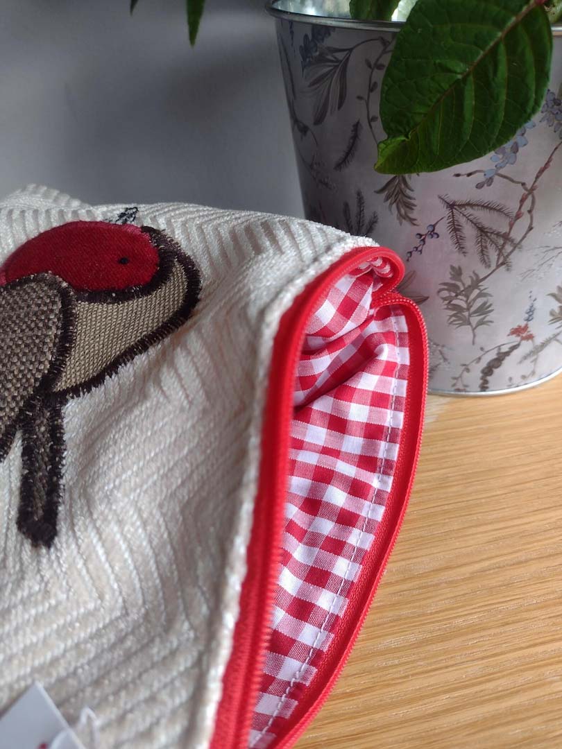 Robin Make Up Bag Inner Made by Marianne_Just Makers