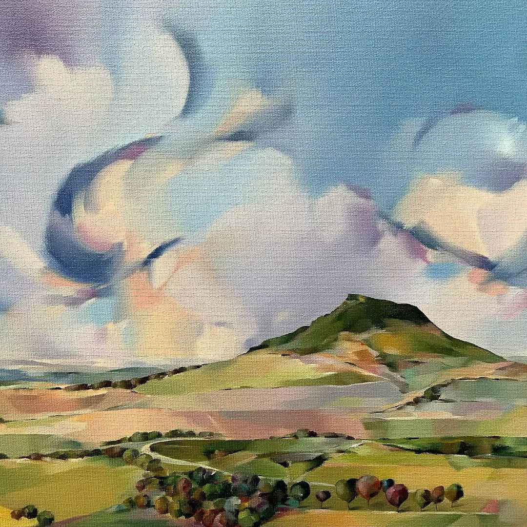 Roseberry Topping Greeting Card - Just Makers Katherine Whitby