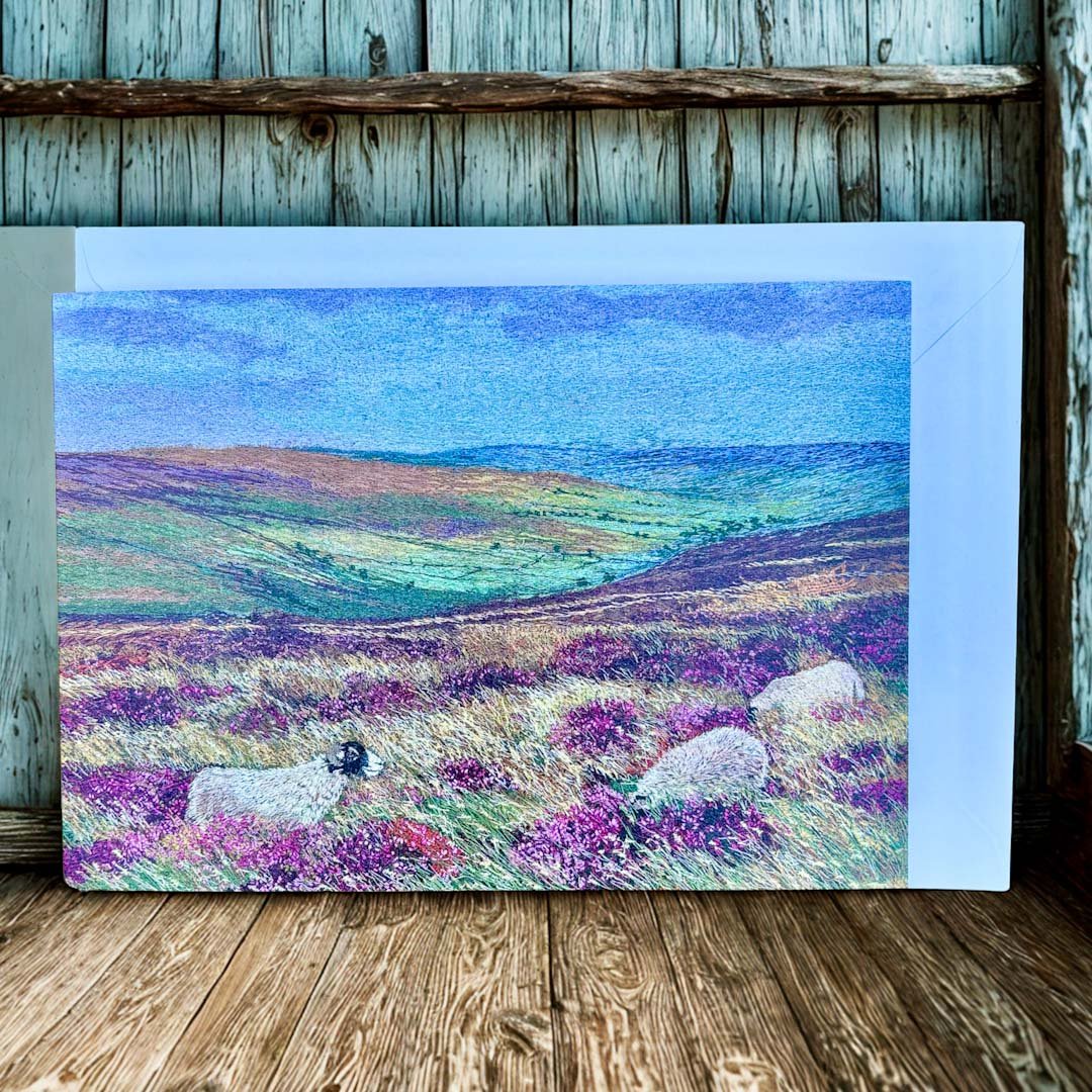Rosedale Head Greeting Card - Fiona Robertson - Just Makers Fiona Roberston