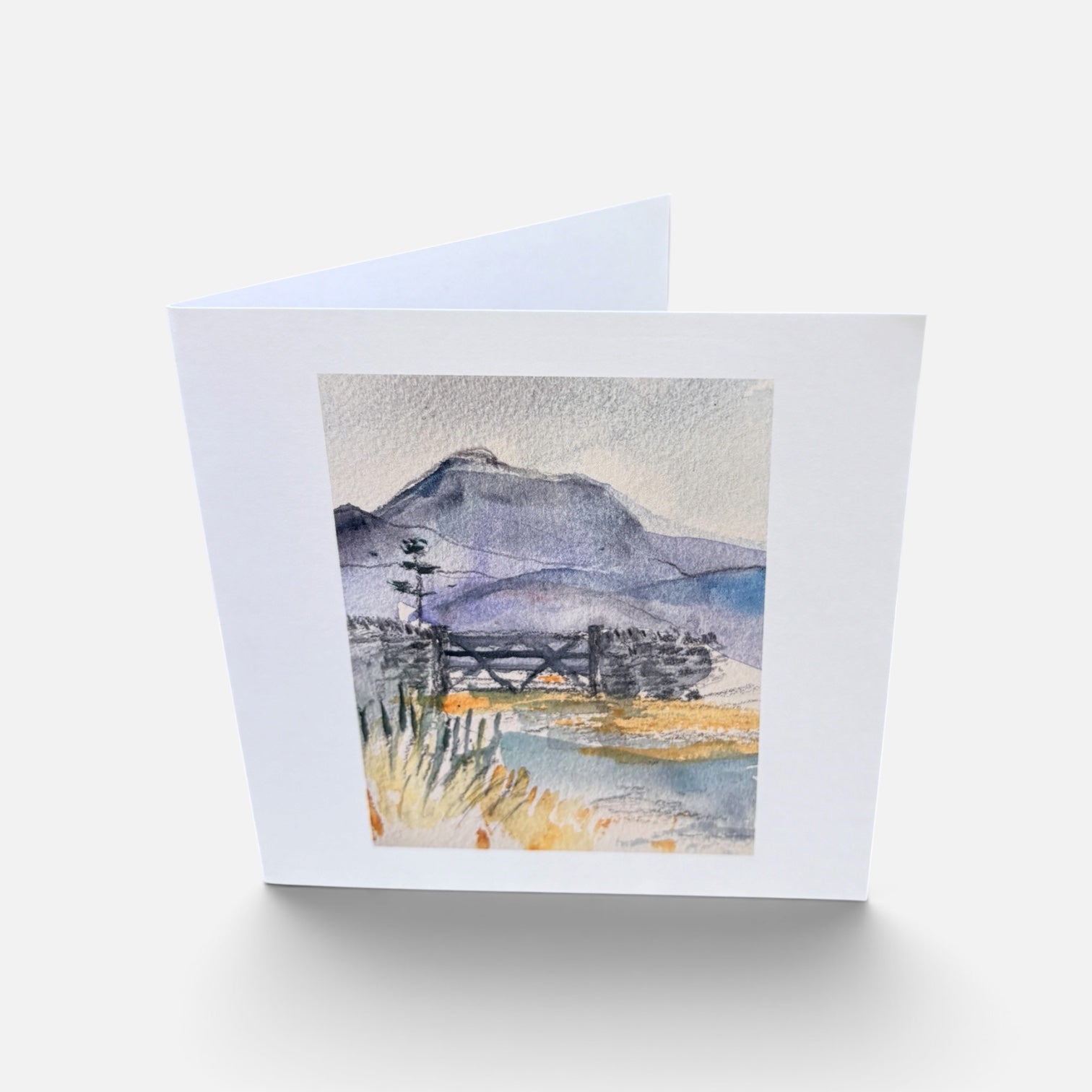 Sawrey Scene Greeting Card - Annie Bousfield_Just makers
