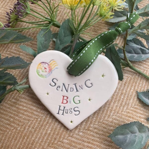 Sending Big Hugs Heart - Jamali Annay Designs - Just Makers Jamali Annay Designs
