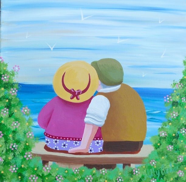 Sharing the Simple Things Greeting Card - Nikky Corker - Just Makers Nikky Corker