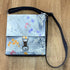 Silver Floral Kimono Silk Handbag - Amanda Scott_Just Makers