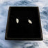 Silver Leaf Studs - Tori Foster Jewellery_Just Makers