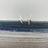 Silver Lightning Studs - Tori Foster Jewellery_Just Makers