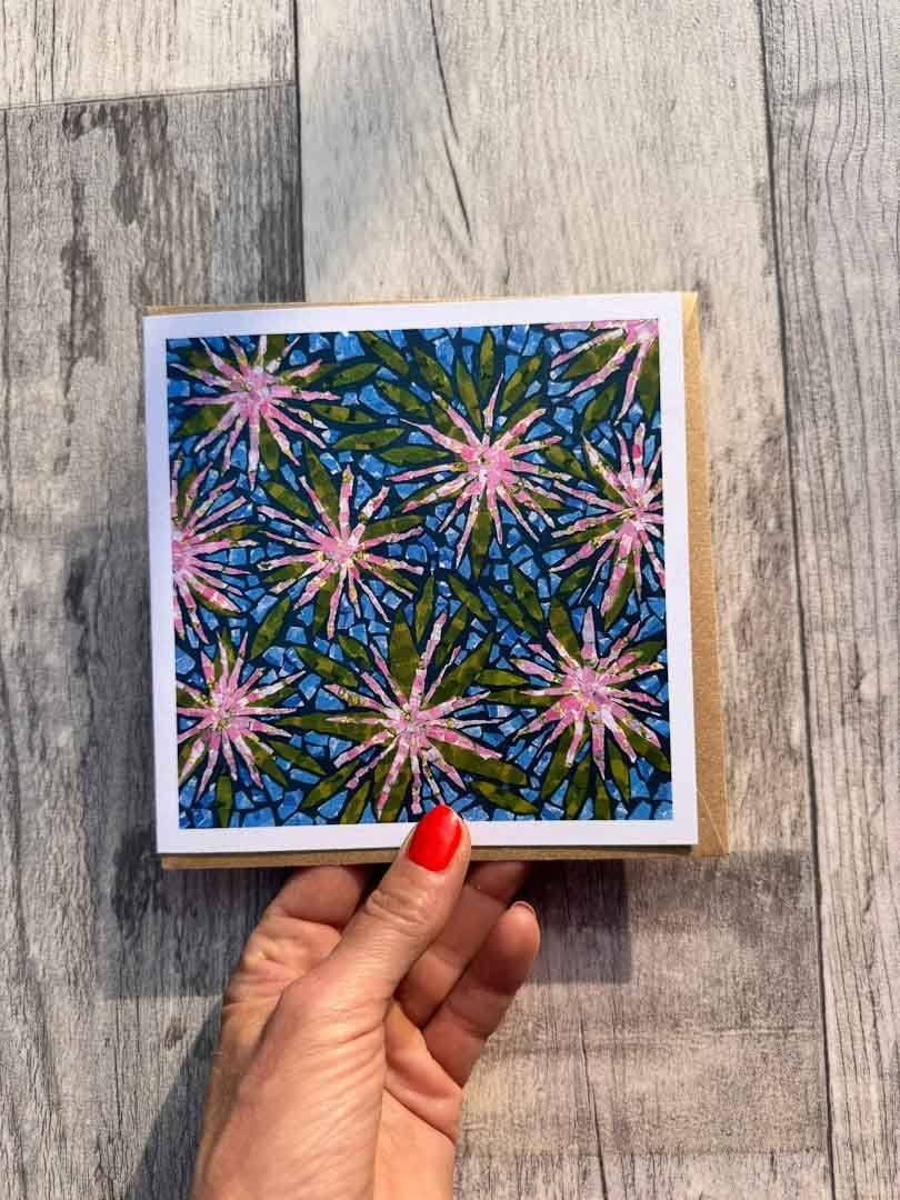 Sitting on the Pond Greeting Card - Sarah Jane Nicholls - Just Makers Sarah Jane Nicholls