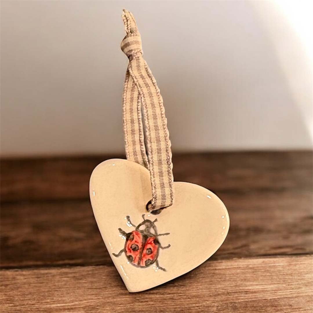 Small Ladybird Heart - Jamali Annay Designs - Just Makers Jamali Annay Designs