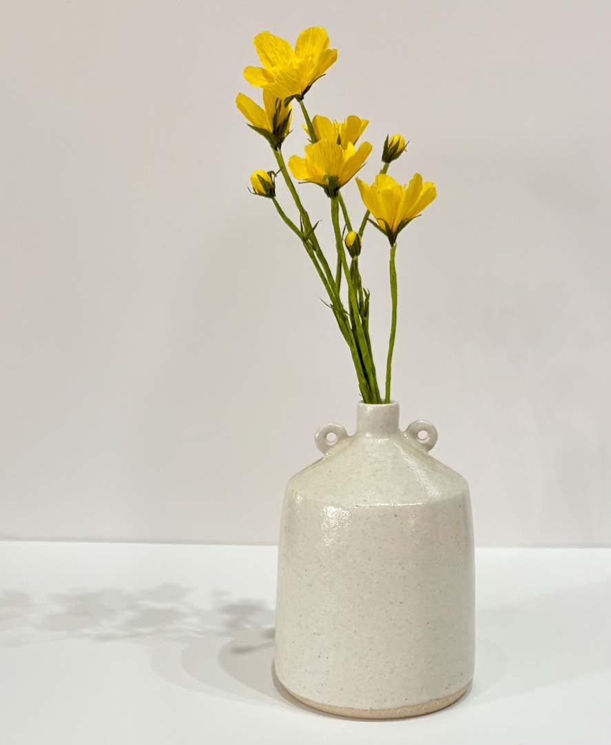 Small bottle with lug - Alison Wren Ceramics - Just Makers Alison Wren Ceramics