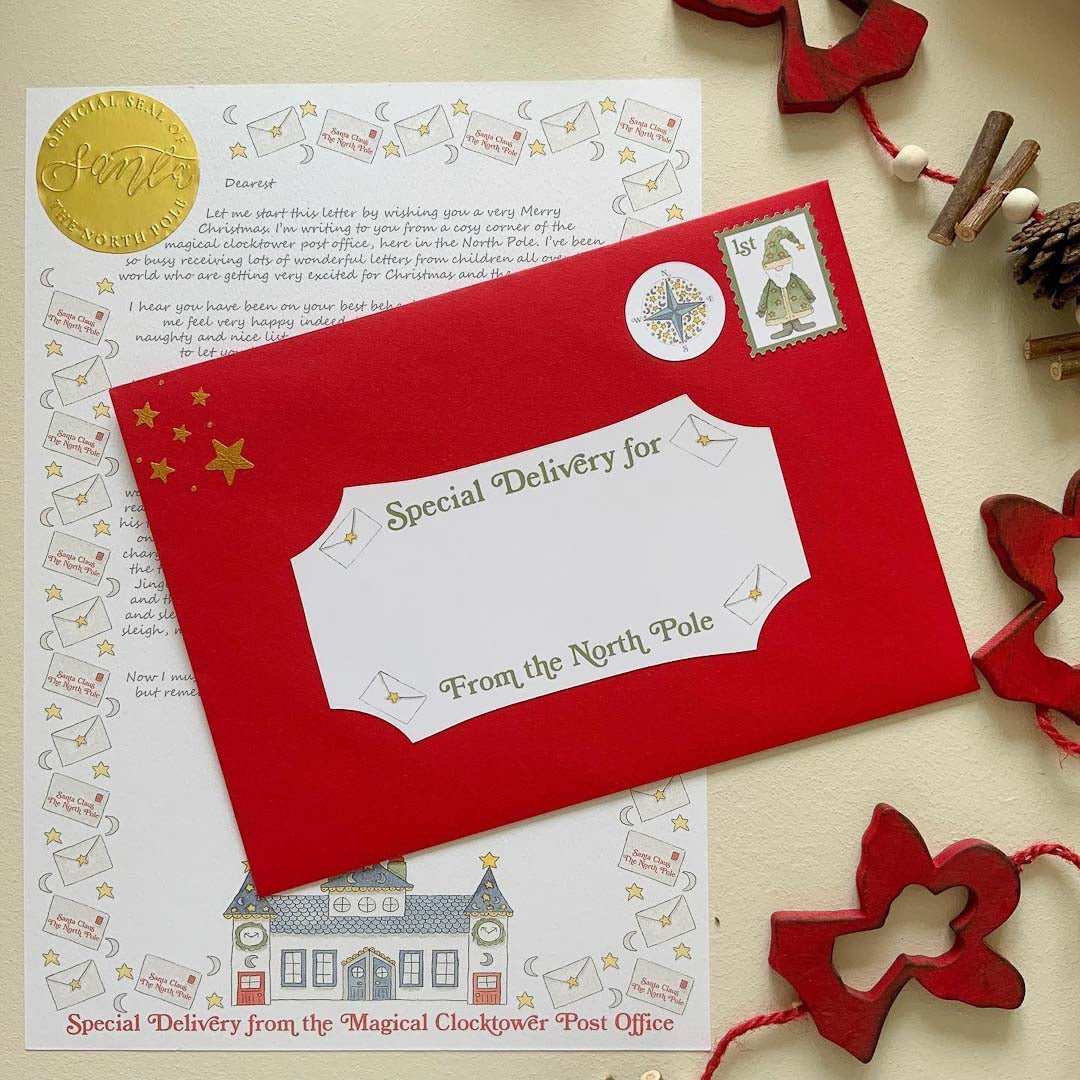 Special Delivery from the North Pole Letter - Bramble Wood and Co - Just Makers Bramble Wood & Co
