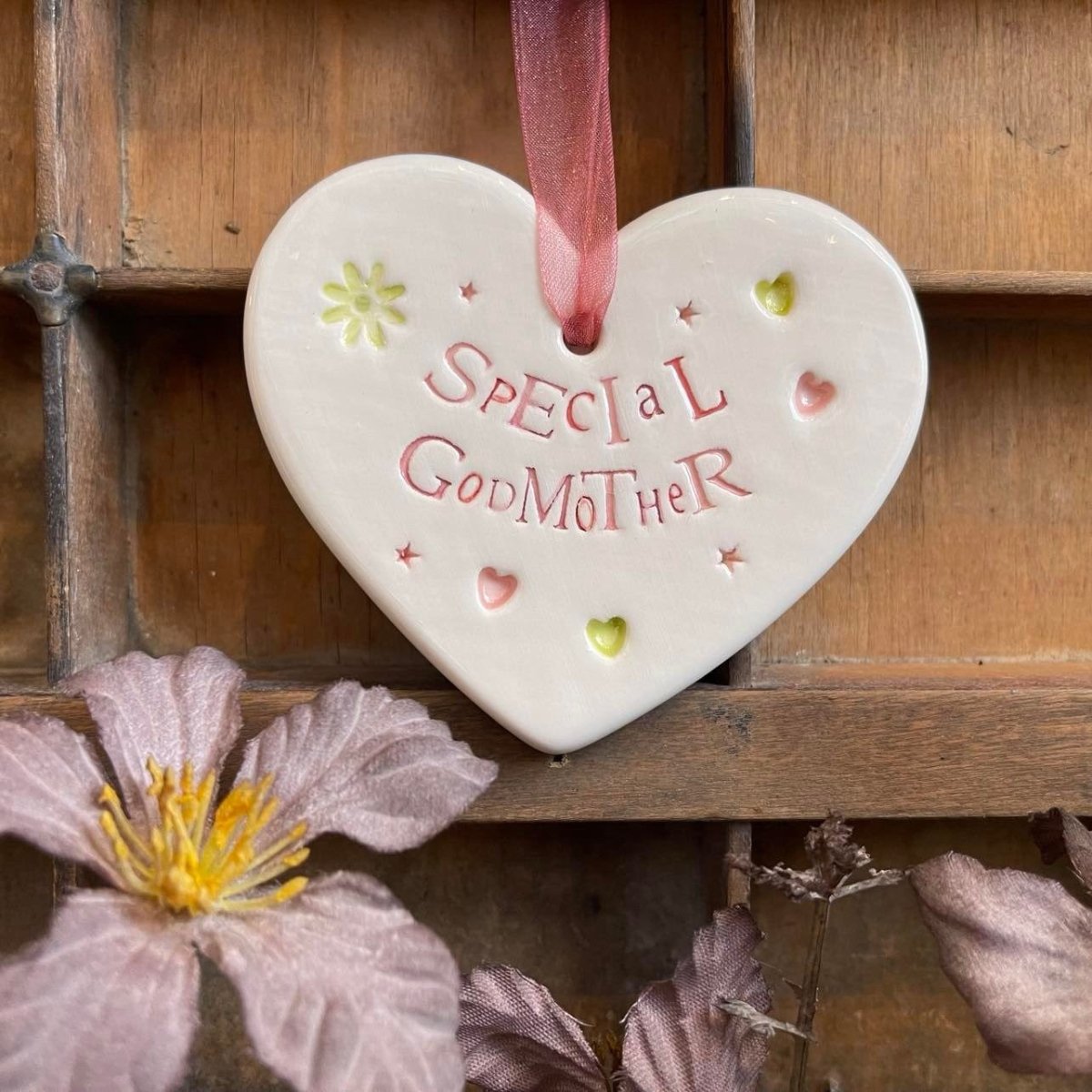 Special Godmother Heart - Jamali Annay Designs - Just Makers Jamali Annay Designs