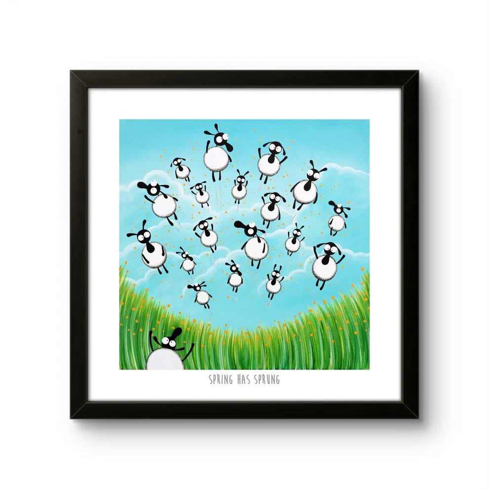 Spring Has Sprung 10" Print - Mervyn Tay Art - Just Makers Mervyn Tay Art