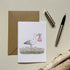 Stork Special Delivery Baby Girl Card - Bramble Wood and Co_Just Makers