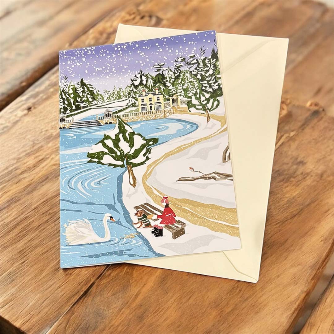 Studley, North Yorkshire Christmas Card - Lizzie Anthony_Just Makers