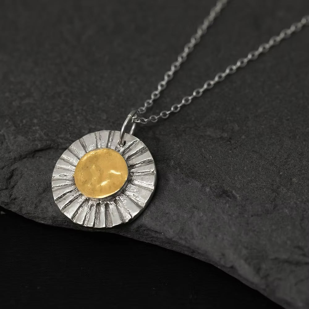 Sun Pendant - Tori Foster Jewellery - Just Makers Tori Foster Jewellery