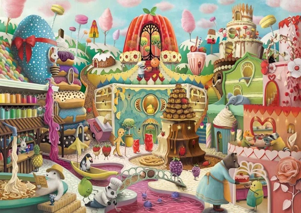 Sweet Street Greeting Card - Demelsa Haughton - Just Makers Demelsa Haughton Illustration