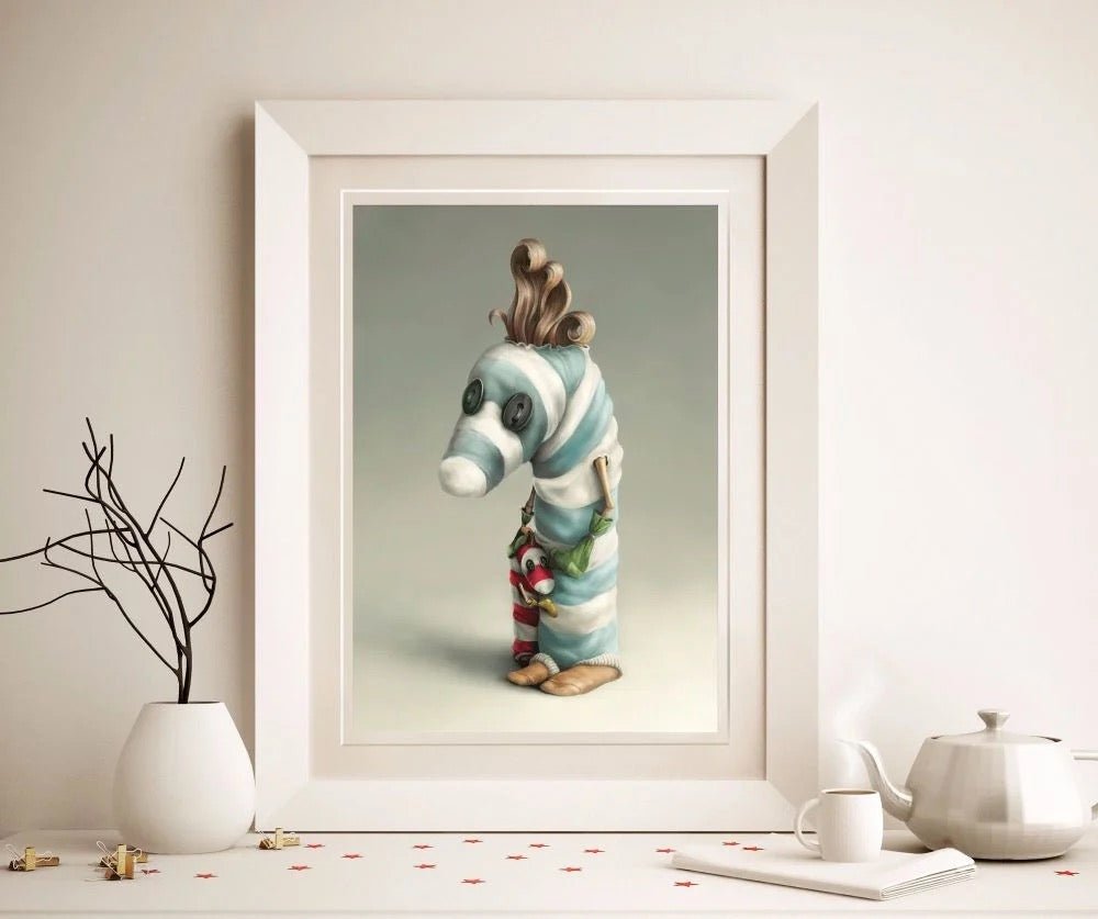 The Odd Socks Demelsa Haughton Print - Just Makers Demelsa Haughton Illustration