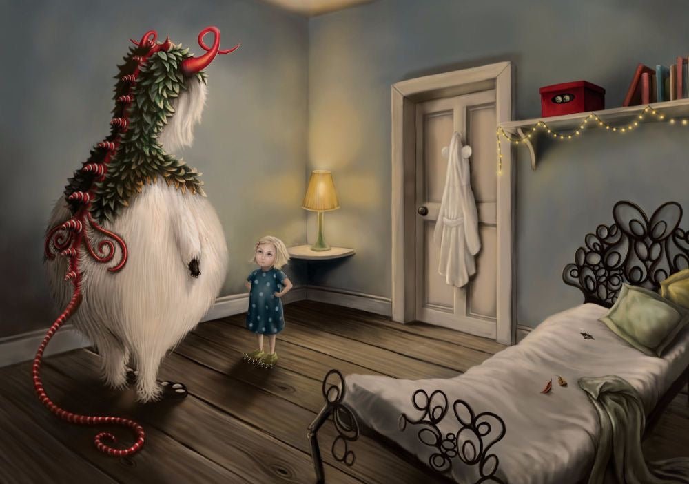 This is Unacceptable Greeting Card Demelsa Haughton - Just Makers Demelsa Haughton Illustration