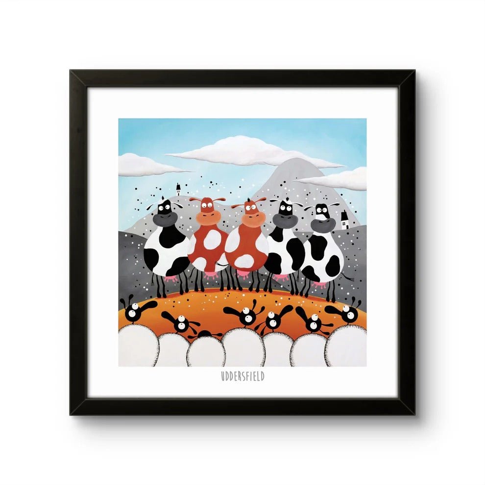 Uddersfield 10" Print - Mervyn Tay Art - Just Makers Mervyn Tay Art