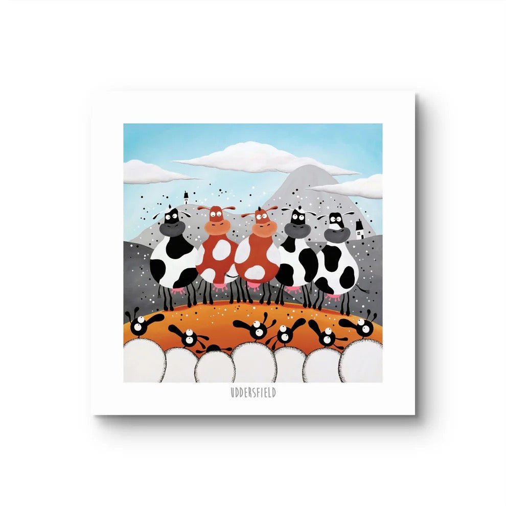 Uddersfield 10" Print - Mervyn Tay Art - Just Makers Mervyn Tay Art