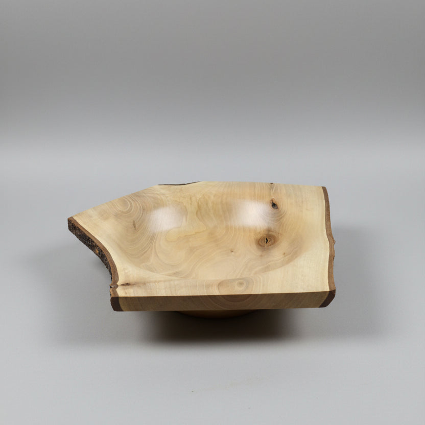 Walnut Large Live Edged Bowl- Mike Bentley_Just Makers