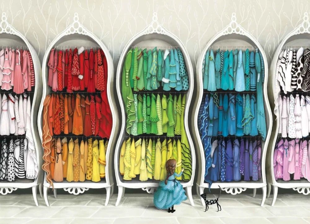 Wardrobe Envy Jigsaw Puzzle - Demelsa Haughton - Just Makers Demelsa Haughton Illustration