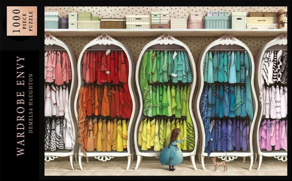 Wardrobe Envy Jigsaw Puzzle - Demelsa Haughton - Just Makers Demelsa Haughton Illustration