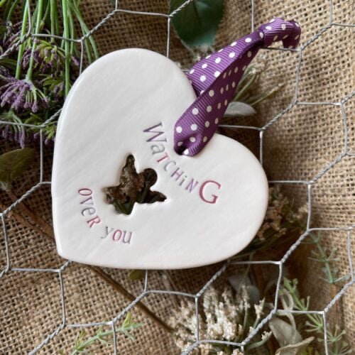 Watching Over You Heart - Jamali Annay Designs - Just Makers Jamali Annay Designs