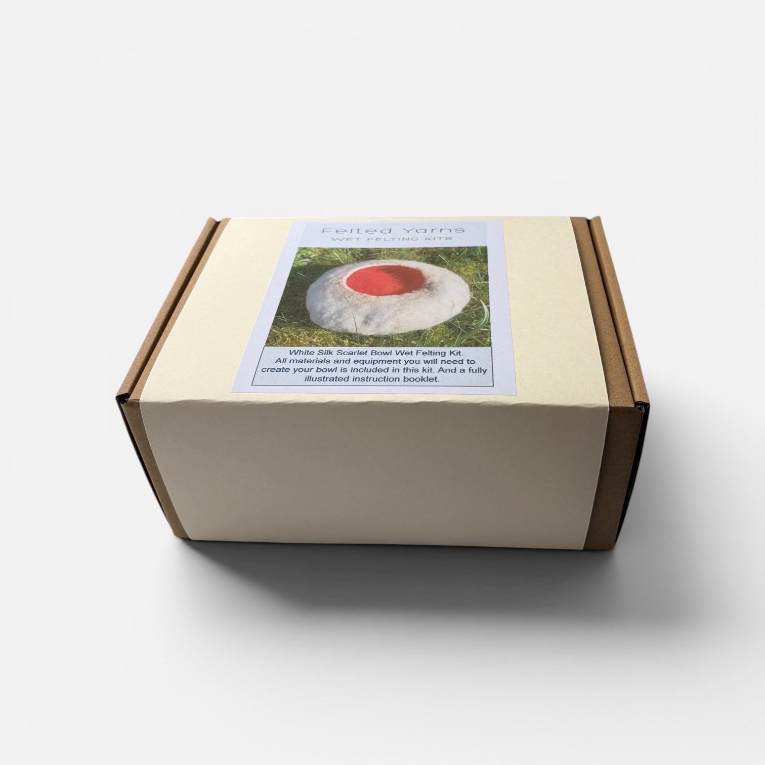 Wet Felting Bowl Kit - Felted Yarns_Just Makers