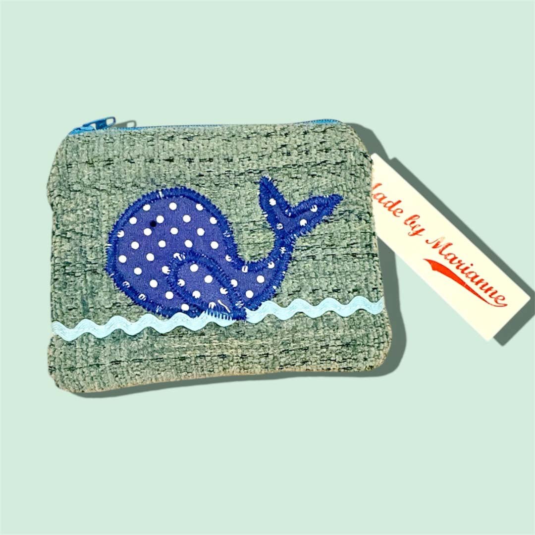 Whale Purse Made by Marianne - Just Makers Made by Marianne