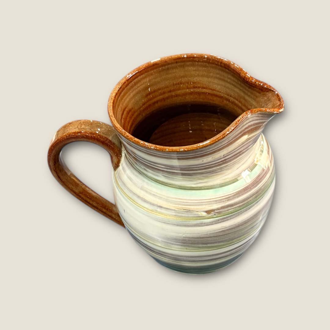 Wold Pottery Green Jug - Just Makers Wold Pottery