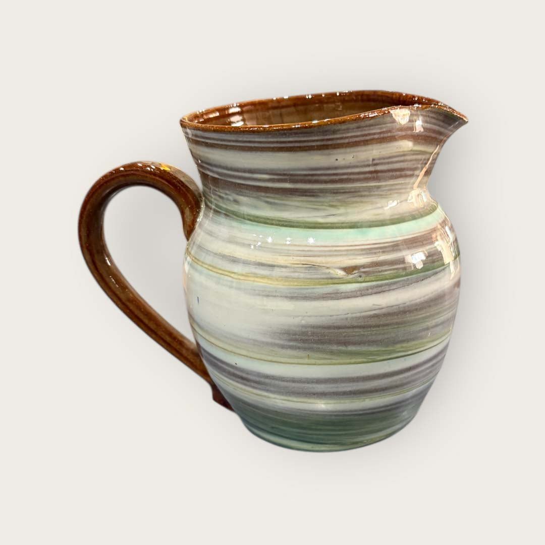 Wold Pottery Green Jug - Just Makers Wold Pottery