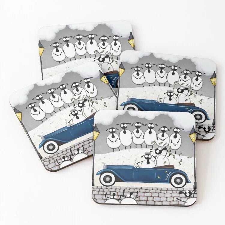 Wools Royce Coaster - Mervyn Tay Art - Just Makers Mervyn Tay Art