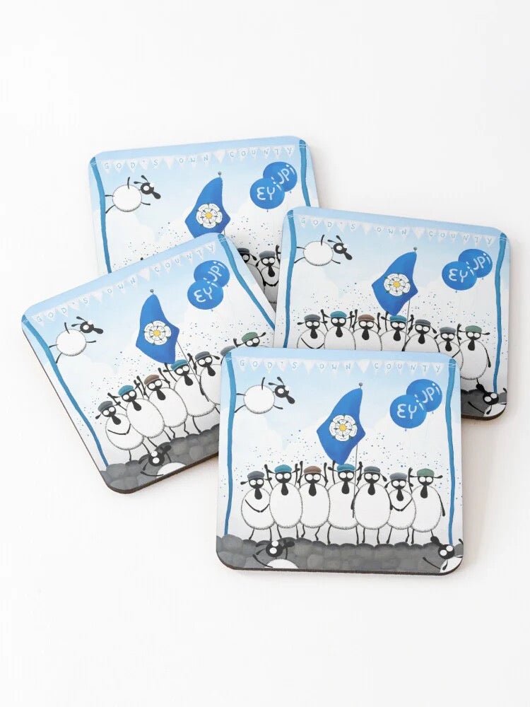 Yorkshear Day Coaster - Mervyn Tay Art - Just Makers Mervyn Tay Art