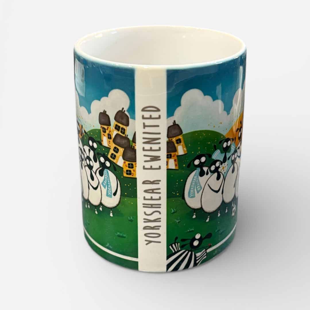 Yorkshear Ewenited Ceramic Mug - Mervyn Tay Art - Just Makers Mervyn Tay Art