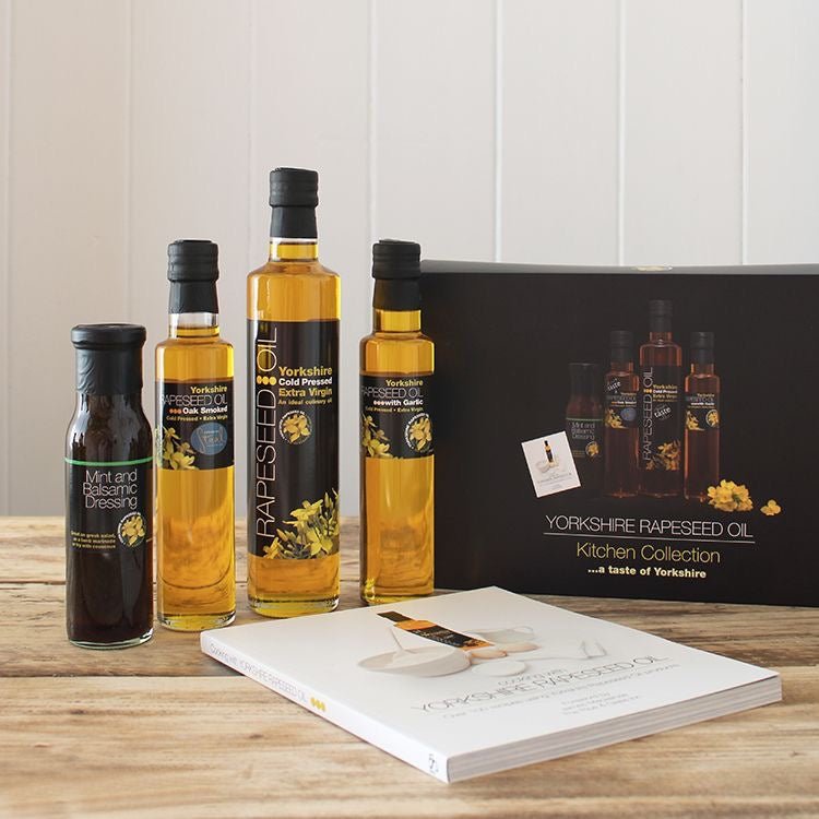 Yorkshire Rapeseed Oil Kitchen Collection Gift Box - Just Makers Yorkshire Rapeseed Oil