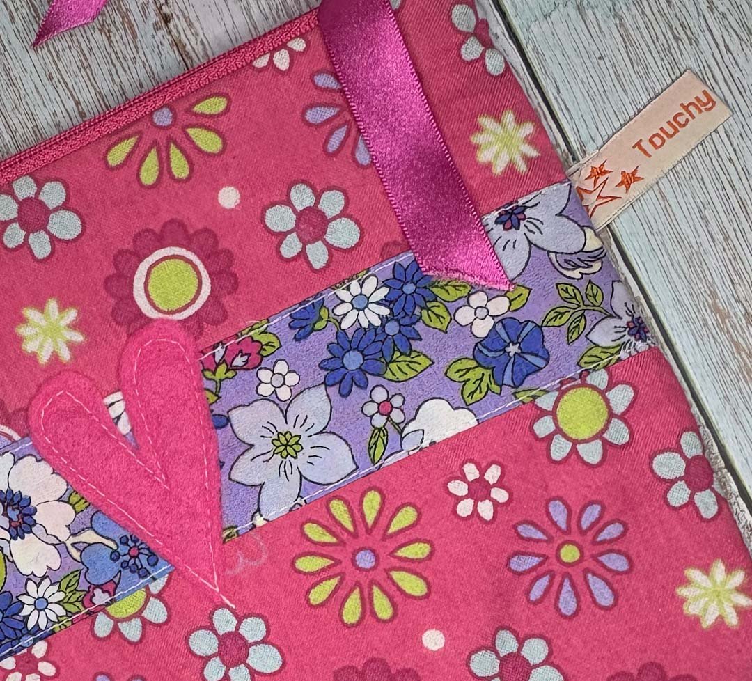 Yummy Mummy Purse - Touchy Feely Textiles - Just Makers Touchy Feely Textiles