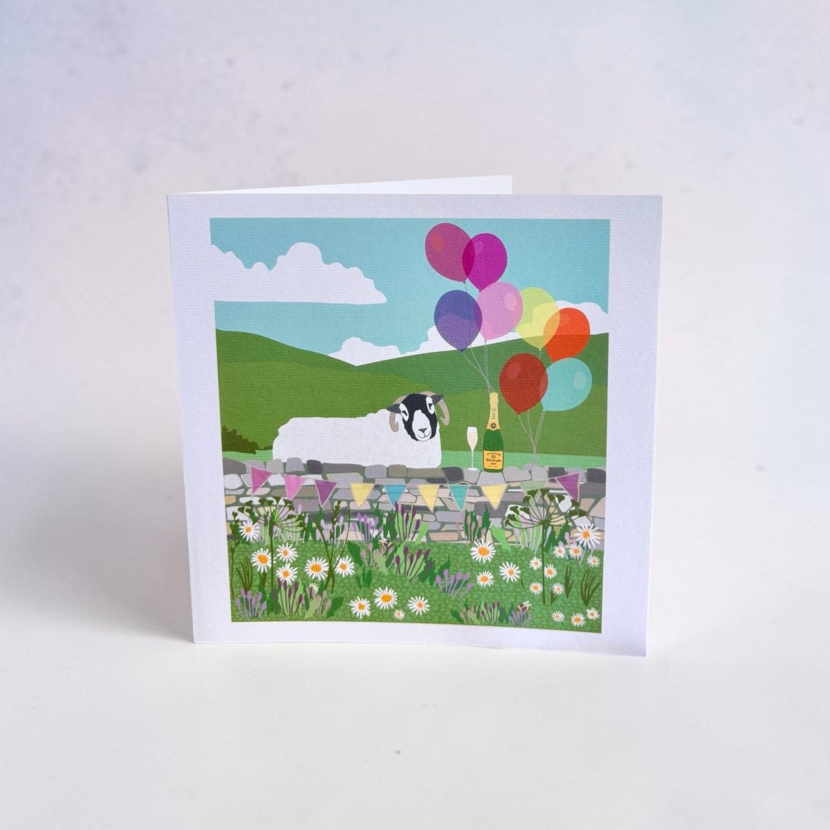 A Yorkshire Celebration Greeting Card - Jane Gales_Just Makers