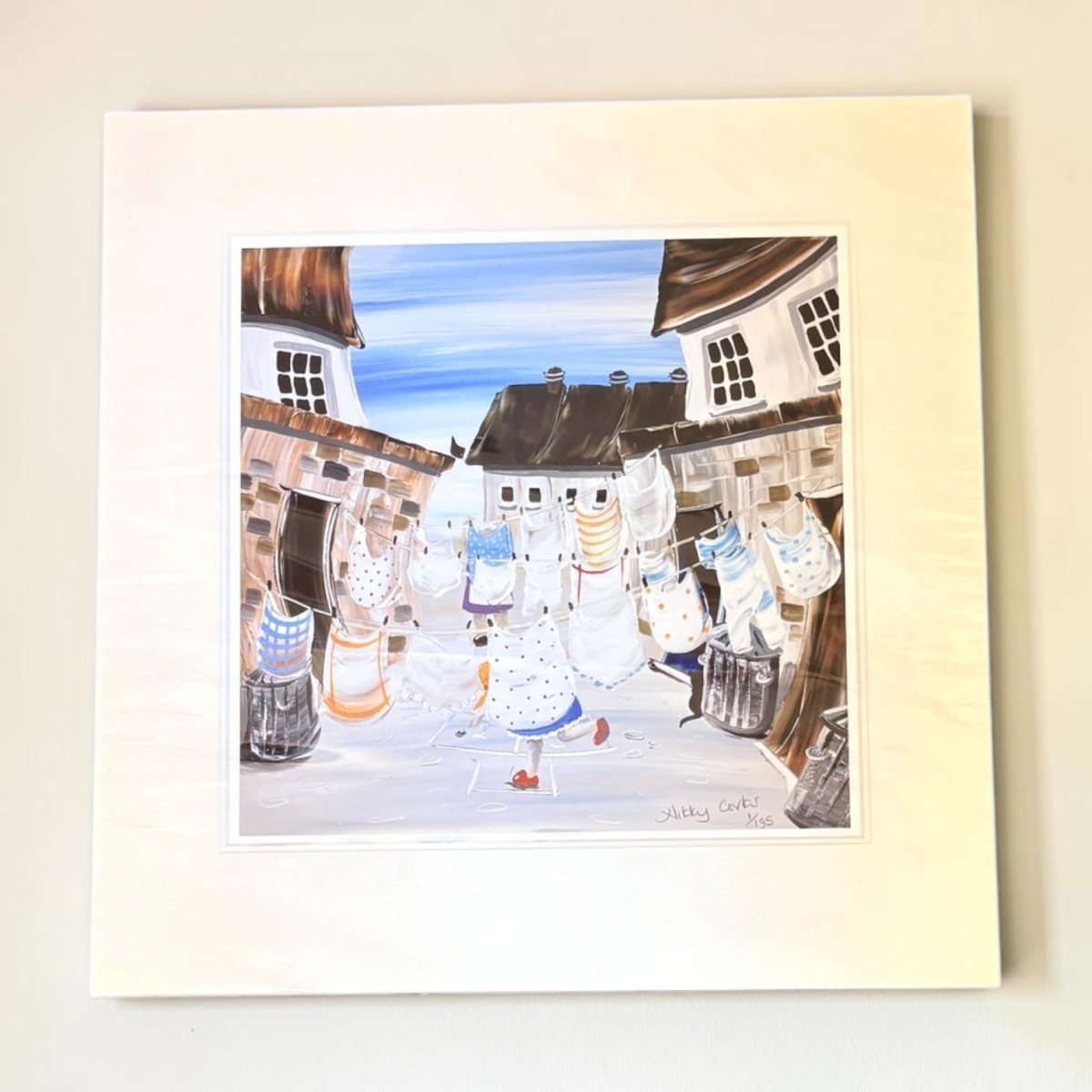 Back Alley Games Ltd Edition Giclee Print - Nikky Corker_Just Makers