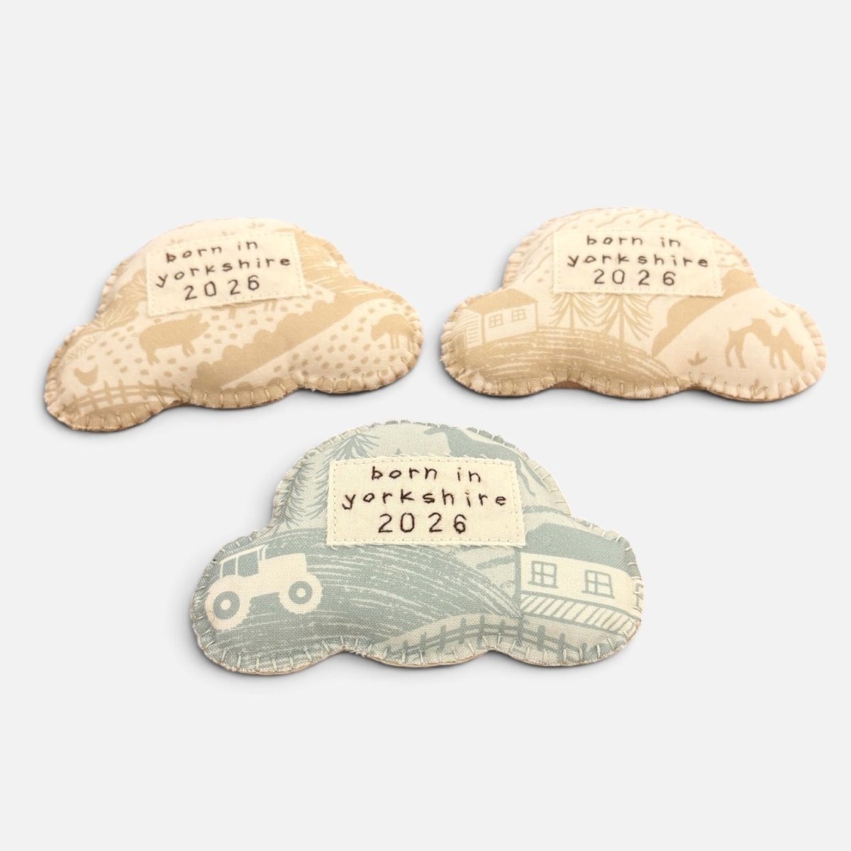 Born in Yorkshire 2026 Keepsake Cloud - Alice and Audrey_Just Makers