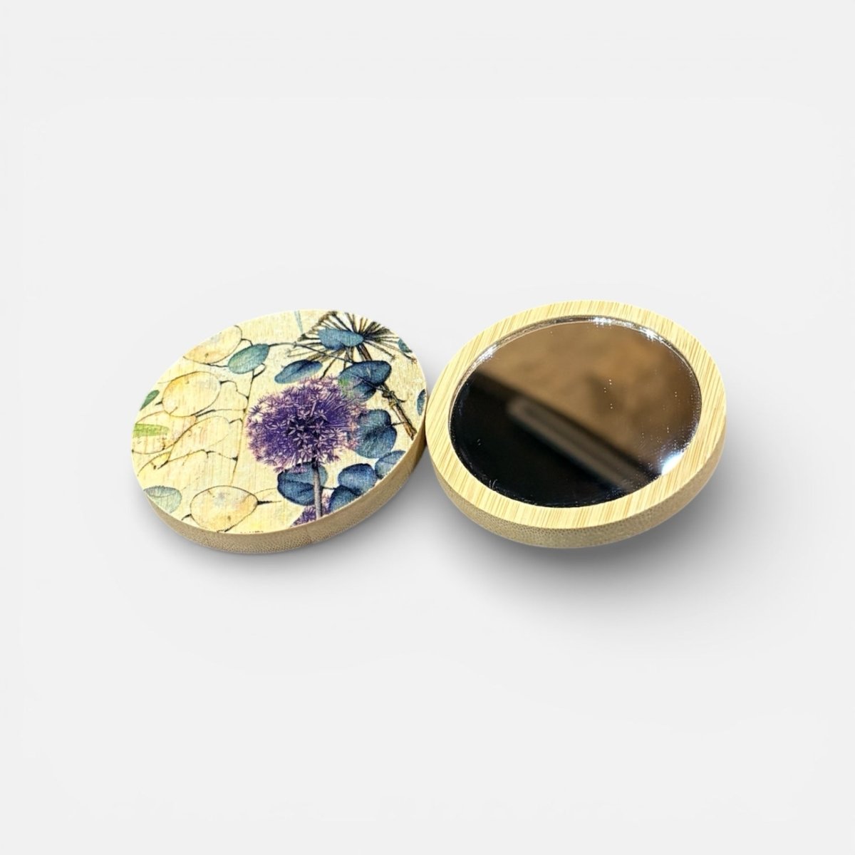 Decoupage Design Handbag Mirror - Sarah Tustin_Just Makers