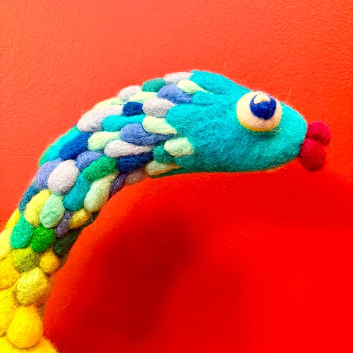 Evolution of Fish Needle Felted Sculpture - Felts by Hannah_Just Makers