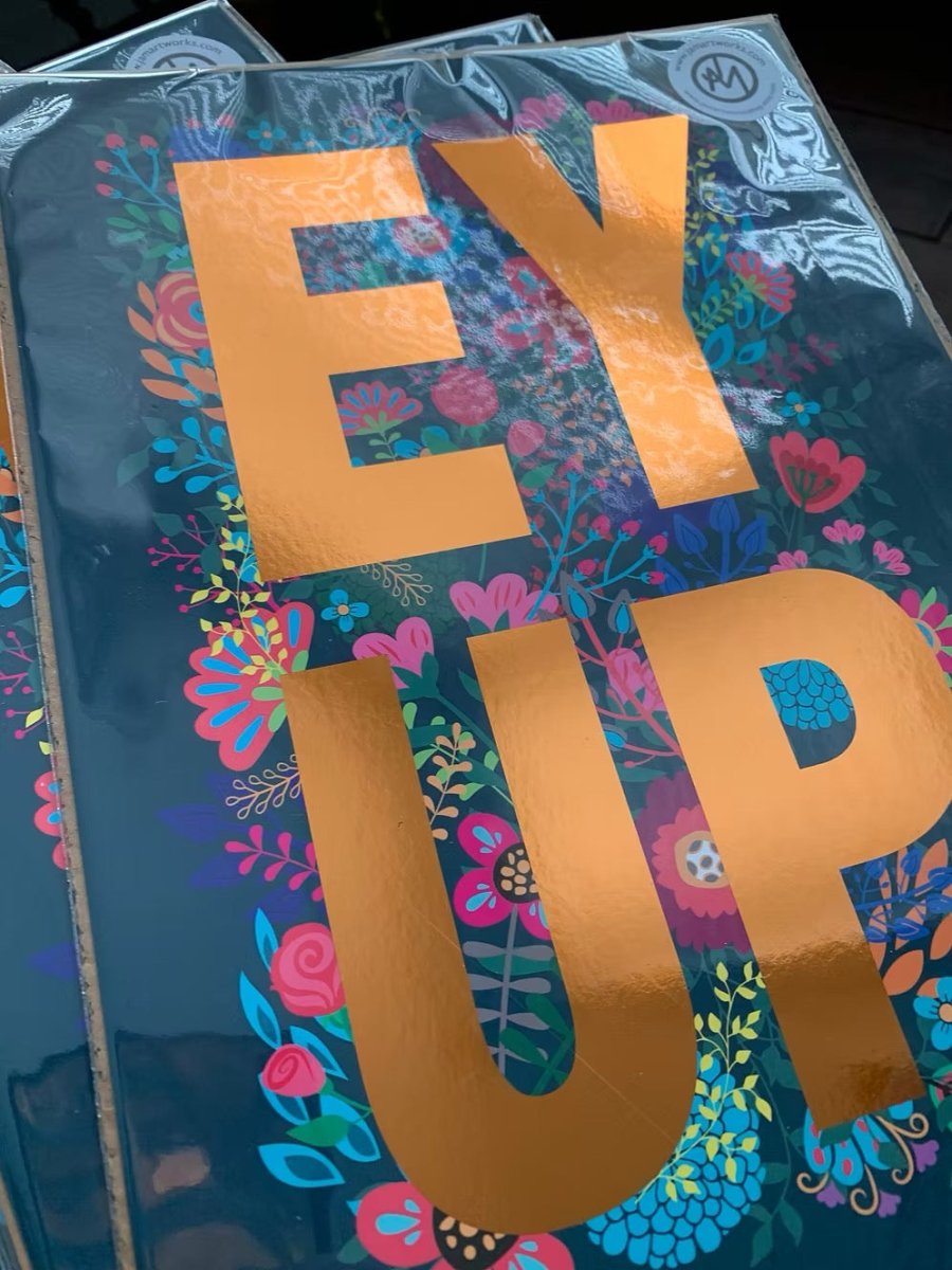 Decorative sign with &