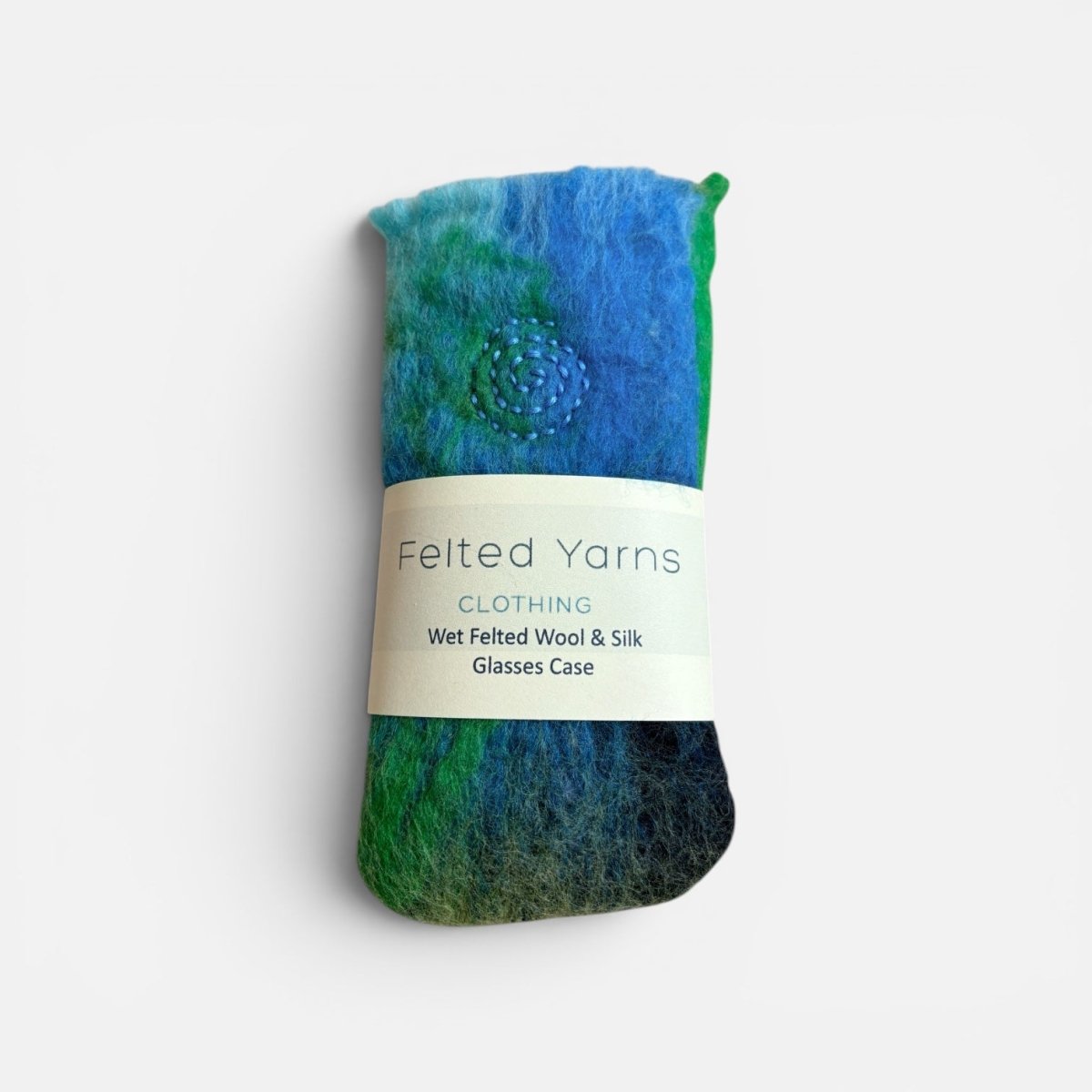 Felted Wool Glasses Case - Felted Yarns_Just Makers